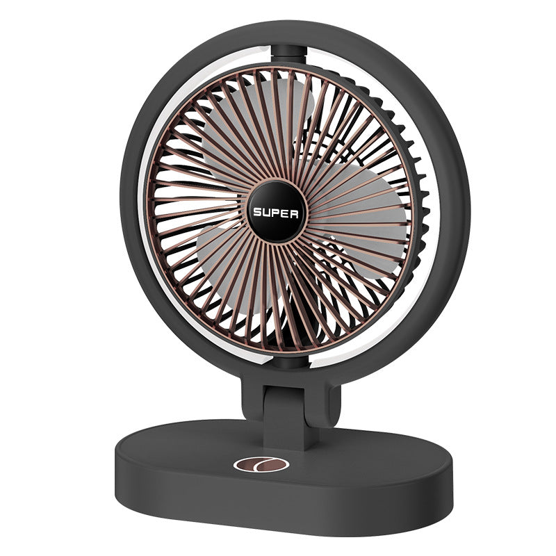 Portable USB Table Fan Foldable Quiet Operation Compact Design