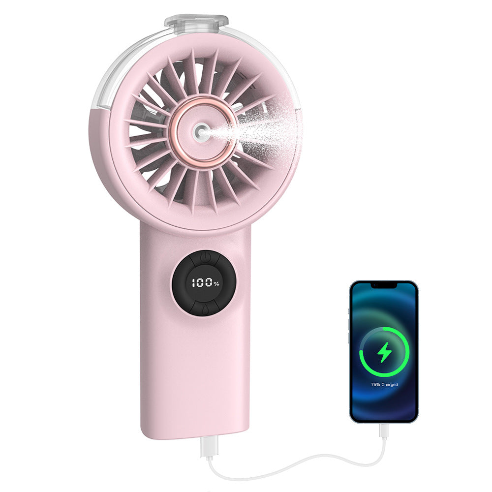 Portable Mini Fan Compact Lightweight Battery-Powered Personal Cooler