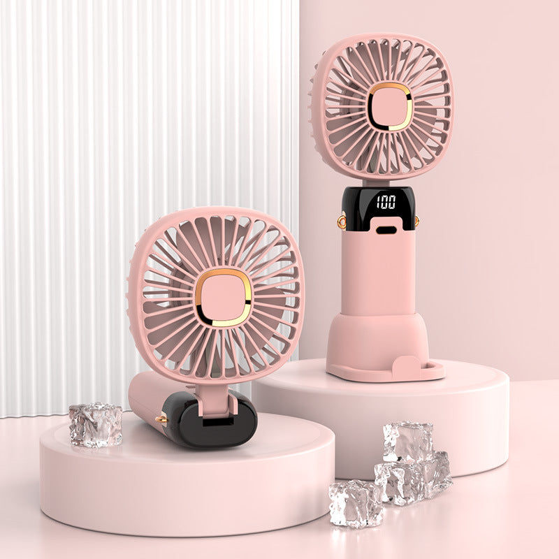 Portable Fan USB Rechargeable Compact Quiet Personal Cooling Fan