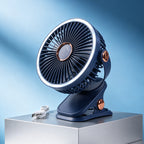 Tabletop USB Powered Quiet Adjustable Tilt Portable Fan for Home Office