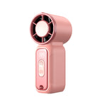 Portable Mini Fan Lightweight Handheld with Variable Speed and LED Display
