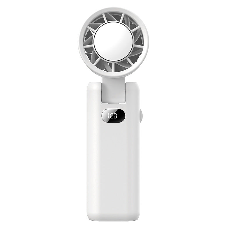 Portable Mini Fan for Women Rechargeable Battery 3 Speed Settings Compact Lightweight