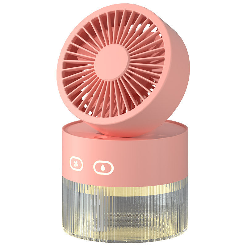 Compact Rechargeable Cooling Fan Portable Quiet Personal Fan with Adjustable Speeds