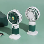 Women’s Portable Mini Fan USB Rechargeable Avocado Design Compact