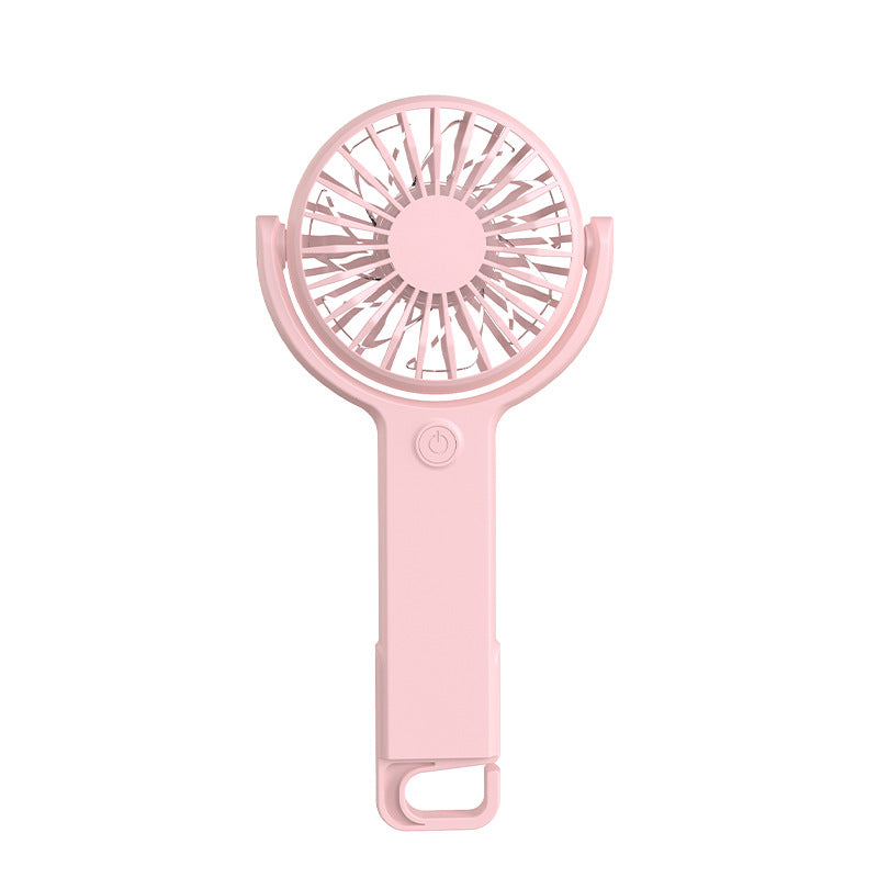 Compact Rechargeable Handheld Fan Portable Lightweight Quiet Operation