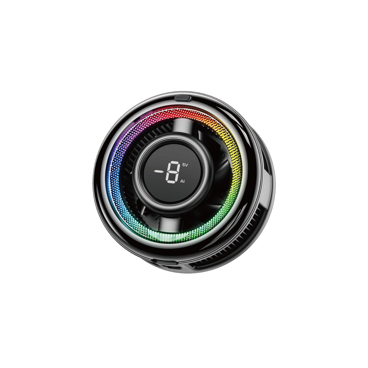 Mini Air Purifier with LED Display Compact Desktop Air Cleaner for Home Office