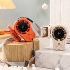 Portable USB Mini Fan with Folding Clip Adjustable Speed and LED Display Lightweight and Compact