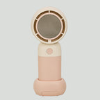 Portable Handheld Fan with Built-in Mirror Lightweight Rechargeable Personal Cooling Fan