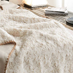 Harrow Plush Fleece Blanket Ladies Cozy Soft Hypoallergenic Throw for Sofa Bed