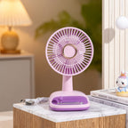 Mini USB Fan with Variable Tilt, Portable and Quiet Personal Cooling Fan for Office and Travel