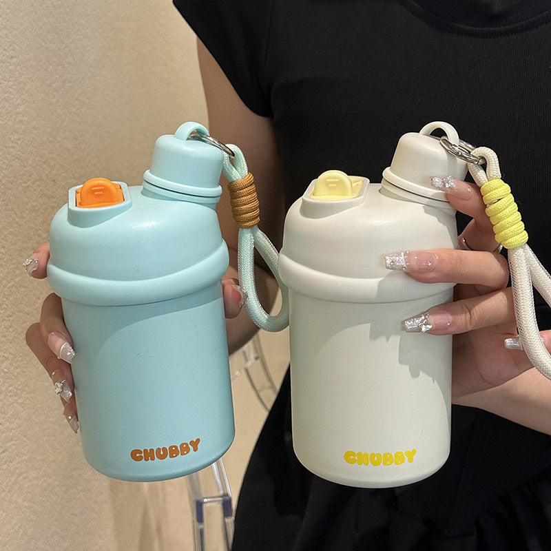 Women’s Practical Sports Water Bottle BPA-Free Durable Lightweight with Carry Handle