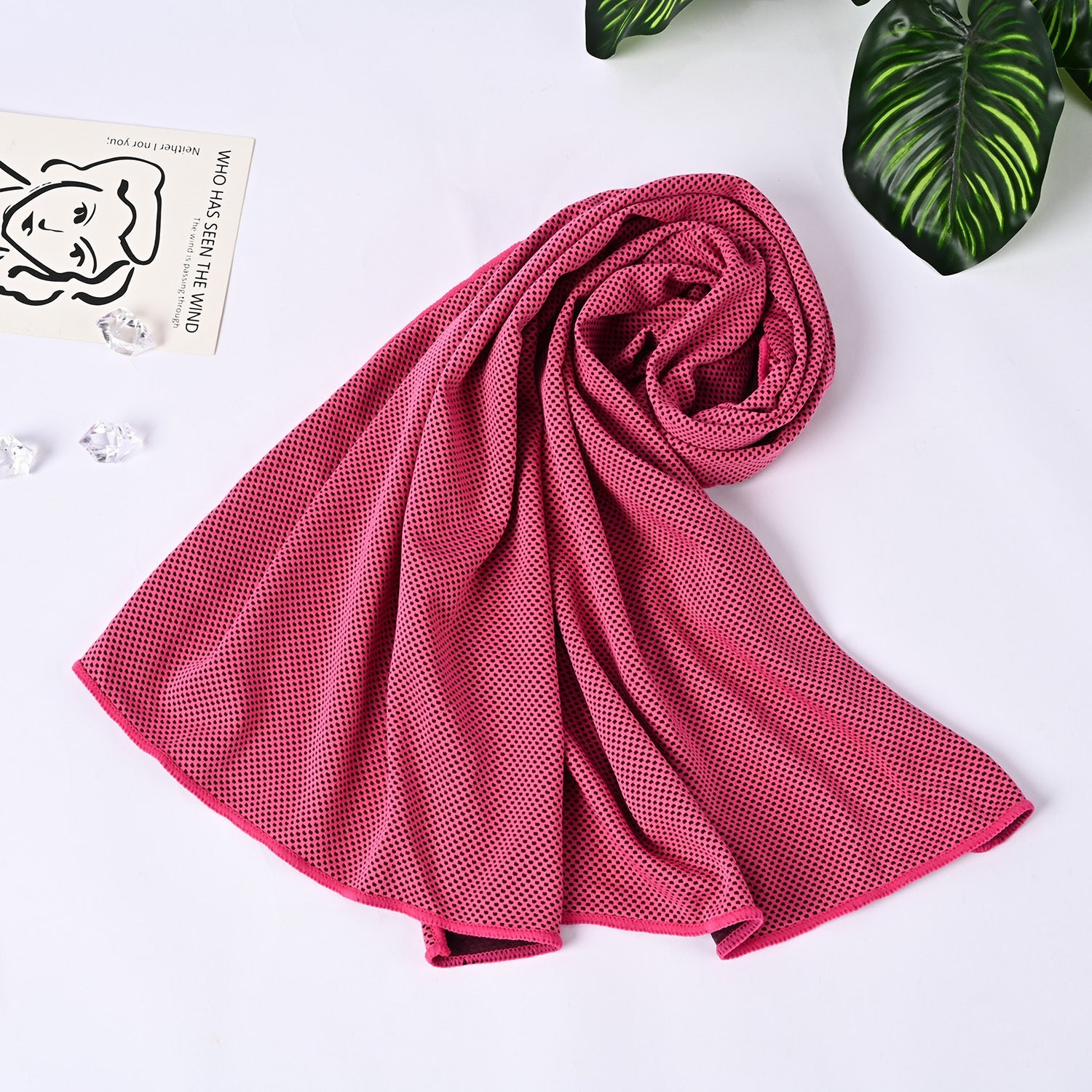 Ladies Multifunctional Microfiber Towel Quick-Dry Breathable Mesh Design