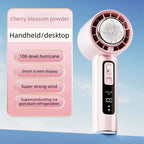 Portable Thermoelectric Mini Air Cooler Fan USB Rechargeable Handheld Desktop