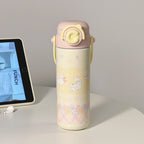 Women's Insulated Coffee Mug with Leak-Proof Lid and Unique Animal Design Portable Handle