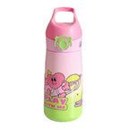 Kids Water Bottle BPA-Free Plastic Leak-Proof Child-Friendly Design with Handle