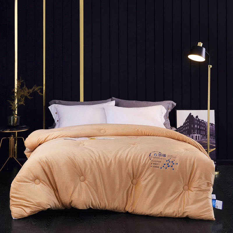 Bowlift Women’s Luxury Graphene Blanket Temperature Regulating Breathable Comforter