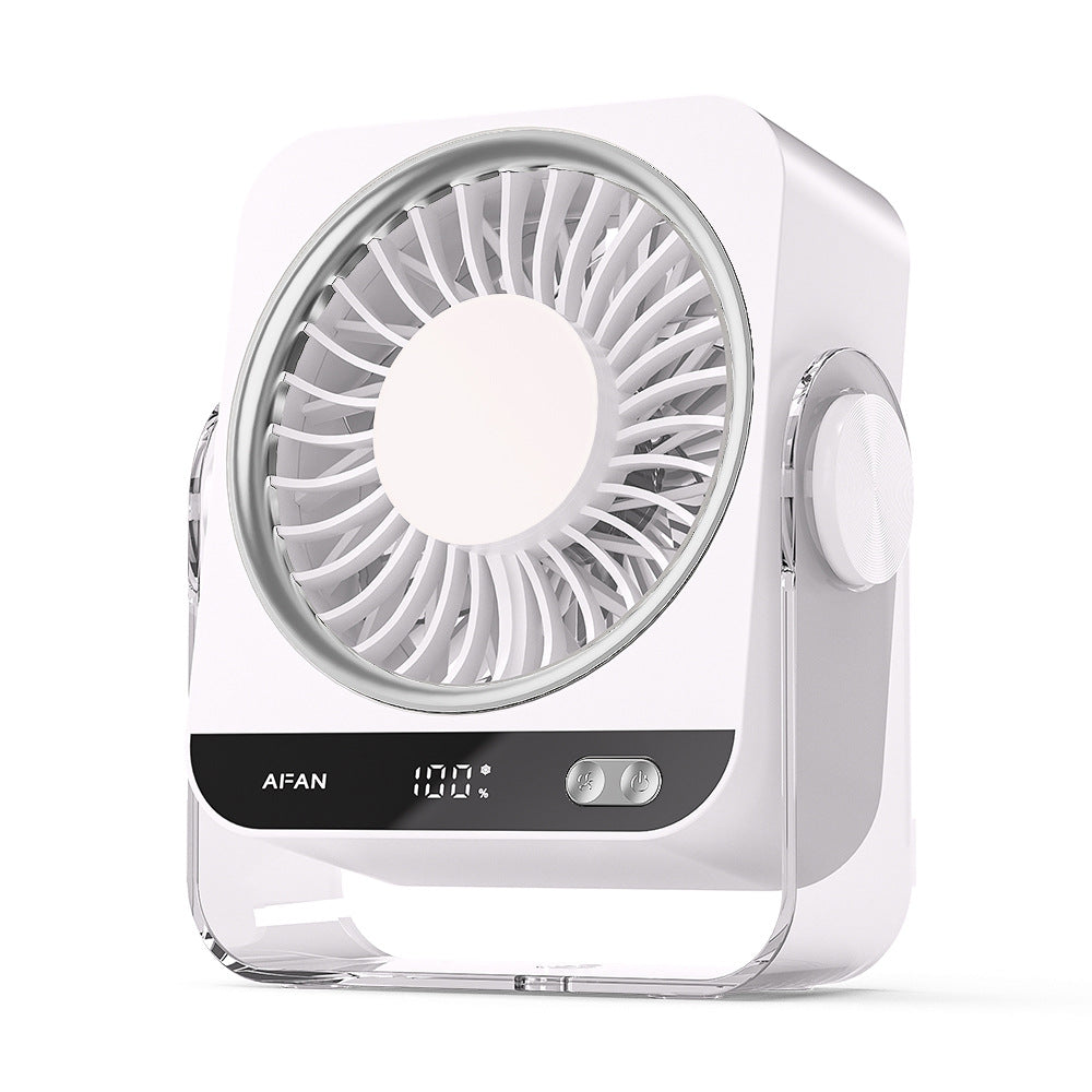 Portable Mini Air Circulator Fan Compact Lightweight Adjustable Speed Energy Efficient