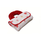 Brehn Women's Neck Support Pillow Ergonomic Microfiber with Colorful Fruity Design