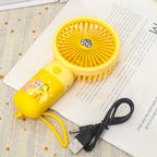 Portable Mini Fan USB Rechargeable with Flexible Neck and Mounts Lightweight Personal Cooling Fan