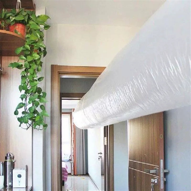 Air Outlet Deflector for Wall-Mounted Split AC Units Flexible Waterproof Adjustable