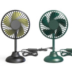 USB Rechargeable Mini Desk Fan Portable Compact Adjustable Speed Settings