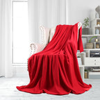 Women’s Luxurious Microfiber Living Room Blanket Soft Cozy Snuggle Throw