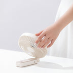 Harrow Compact Rechargeable Handheld Fan Portable Lightweight Personal Cooling Device