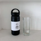 Insulated Stainless Steel Water Bottle with Ergonomic Carry Handle for Women