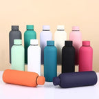 Vacuum Insulated Stainless Steel Water Bottle Leak-Proof Soft-Touch Surface