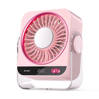 Portable Mini Air Circulator Fan Compact Lightweight Adjustable Speed Energy Efficient
