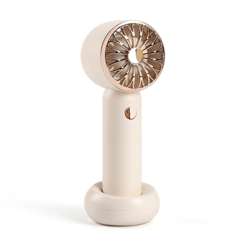 Portable Hand Fan USB Rechargeable Lightweight Adjustable Speed Quiet Operation