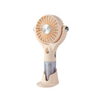 Portable Handheld Fan with Integrated Misting Function Adjustable Speed Settings