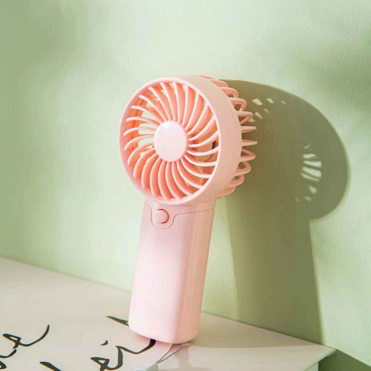 Harrow Portable Handheld Mini Cooling Fan Rechargeable Battery Adjustable Speed