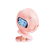 Portable Table Fan with Oscillation and Variable Speed Control Compact Lightweight Design
