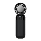 Portable Mini Air Cooler for Women USB Rechargeable Personal Fan with LED Display and Multiple Speeds