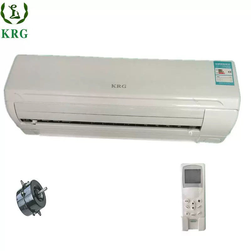 Ductless Wall-Mounted Split System Cooling and Heating with Variable Compressor and Remote Control