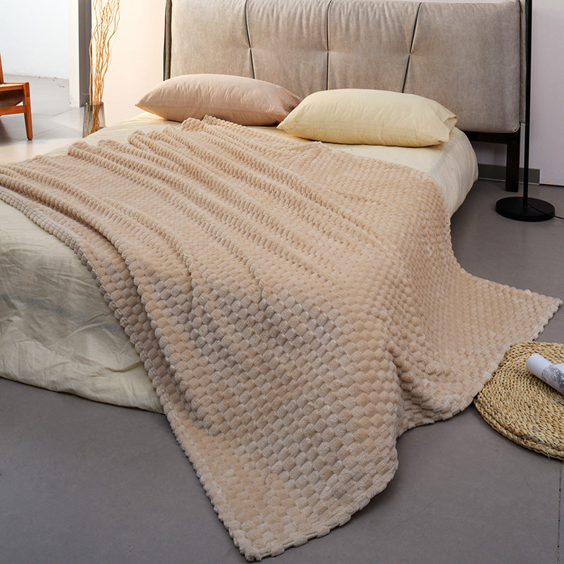Brehn Cozy Throw Blanket Soft Hypoallergenic Lightweight for Living Room and Bedroom