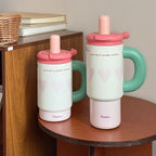 Women’s Multi-Purpose Insulated Drink Container Leak-Proof Lid Ergonomic Handle Large Capacity
