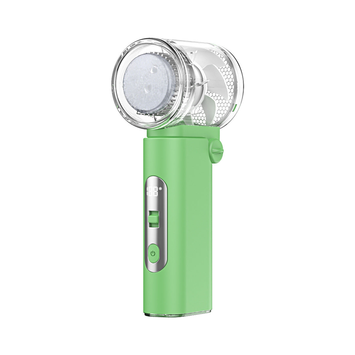 Portable Fan Handheld Rechargeable Personal Fan with Adjustable Speed Green