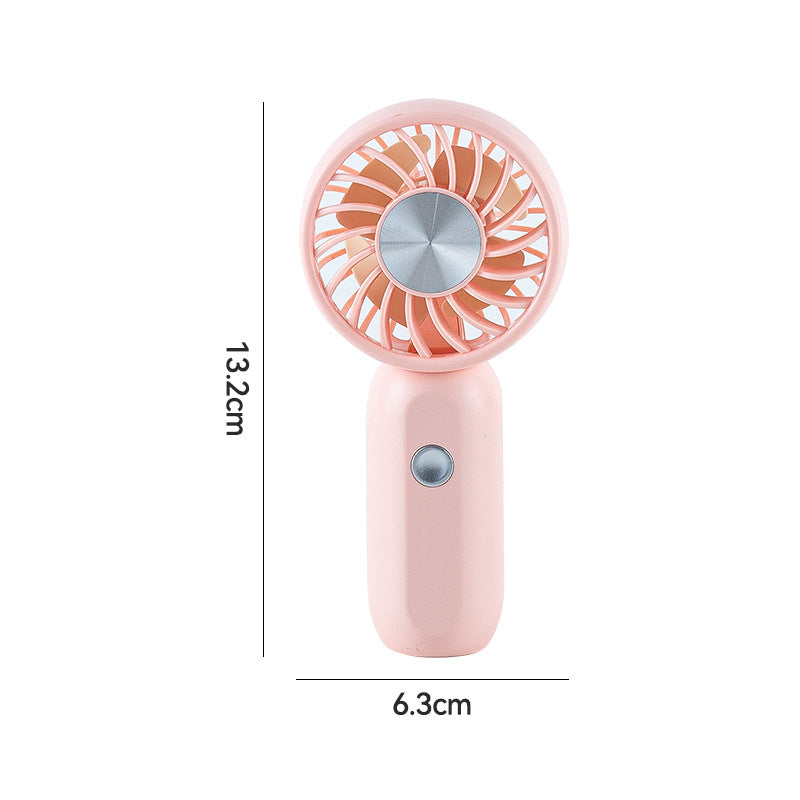 Harrow Portable High-Speed Handheld Fan Rechargeable USB Lightweight Ergonomic Grip
