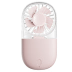 Rechargeable Mini Personal Cooling Fan Portable Quiet Adjustable Speed Compact Design