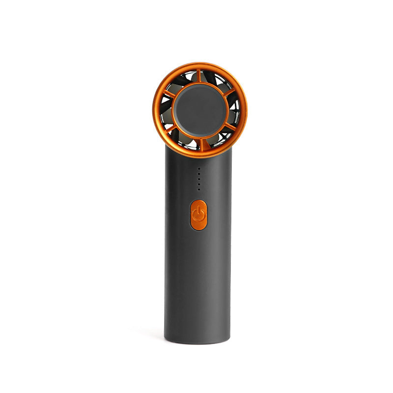 Portable Mini Fan with LED Light Rechargeable Battery Adjustable Speed for Women