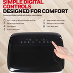 Smart Portable Air Conditioner WiFi App Control Dehumidifier Fan Digital Touch Display