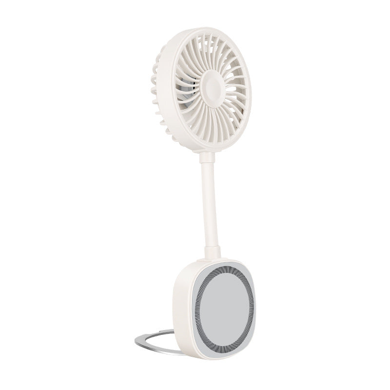 Harrow Portable Fan Ladies Compact Adjustable Neck Quiet Operation Summer Breeze