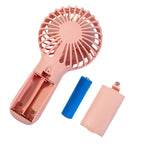 Portable Handheld Fan with Ergonomic Design USB Rechargeable Compact Personal Cooling Fan