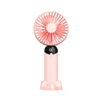 Portable Handheld Fan Lightweight Compact Adjustable Speed Battery Powered
