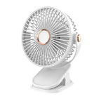 Portable Table Fan Adjustable Tilt Angle Low Noise Quiet Operation Lightweight