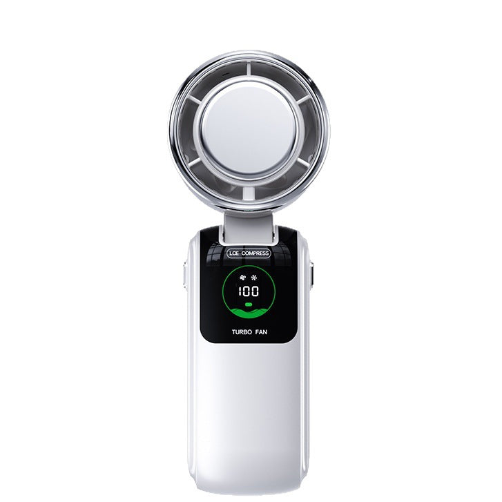 Harrow Portable Turbo Fan USB Rechargeable Compact Lightweight Quiet Personal Fan