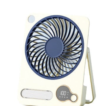 Harrow Rechargeable Desk Cooling Fan Portable Quiet Adjustable Speeds Wireless Battery Powered