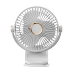 Portable Table Fan Adjustable Tilt Angle Low Noise Quiet Operation Lightweight